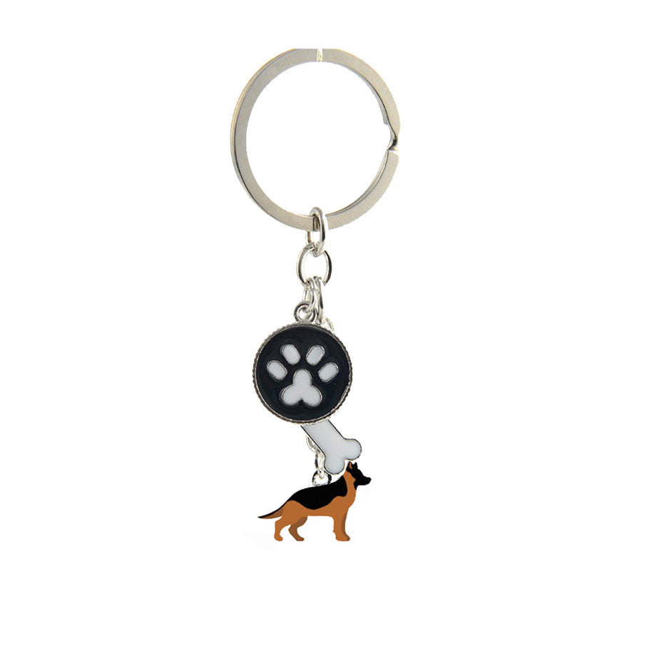 Wholesale Zinc Alloy Pet Keychain